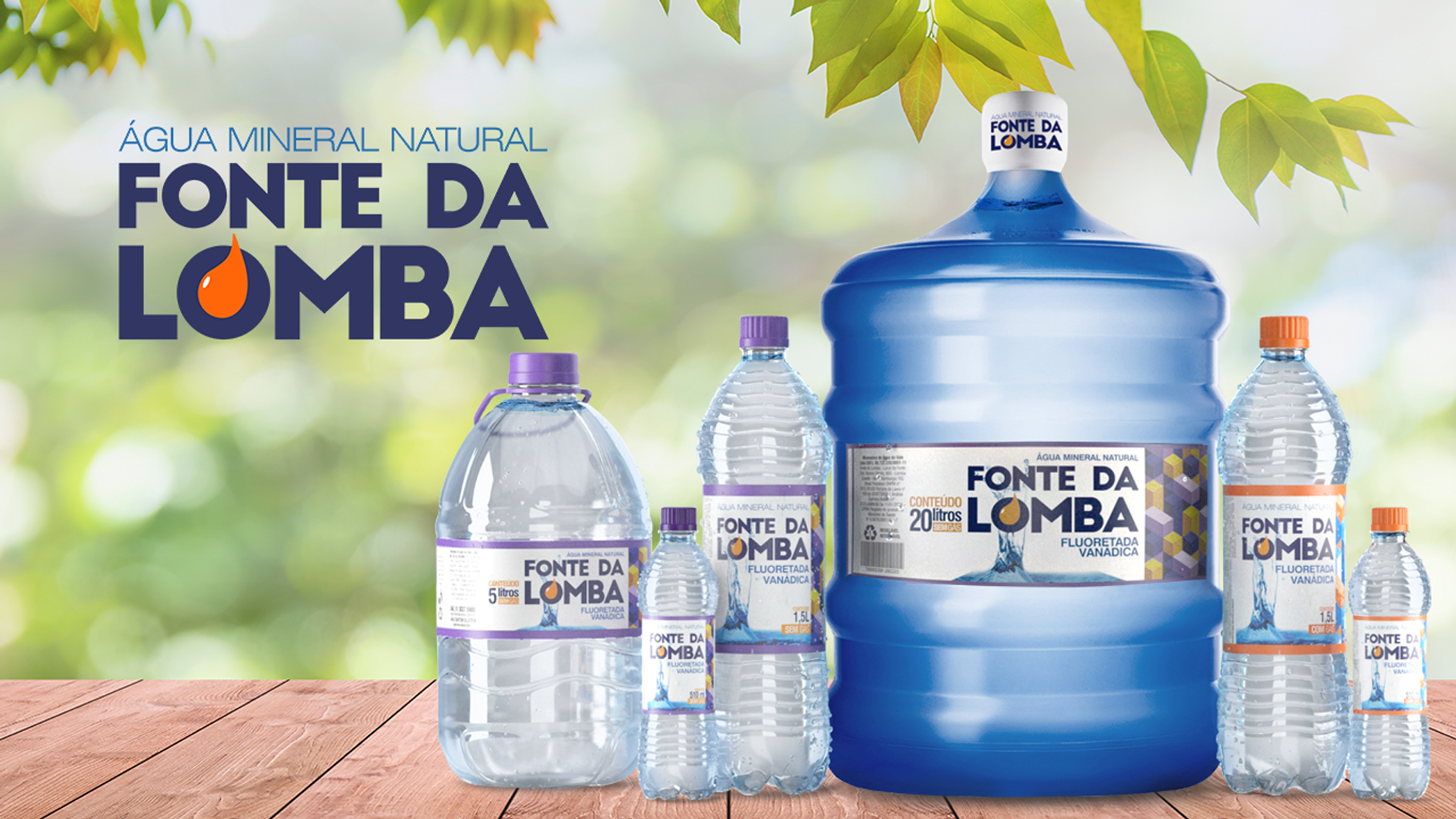 Água Mineral Natural Fonte da Lomba